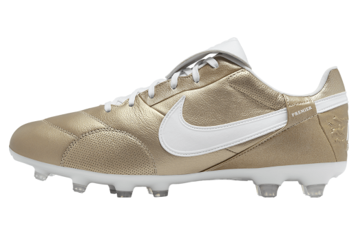 Nike Premier 3 FG Metallic Gold Grain / White