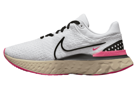 Nike React Infinity 3 White / Hyper Pink