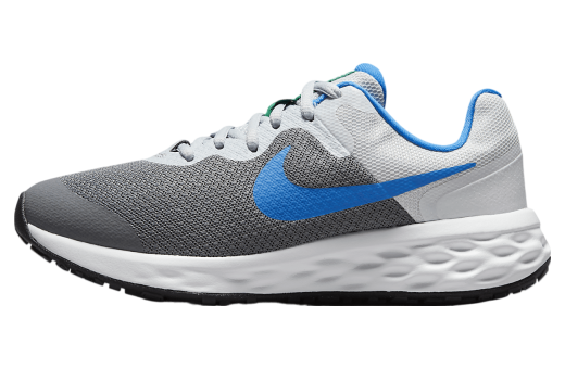 Nike Revolution 6 GS Cool Grey / Deep Royal Blue