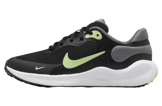 Nike Revolution 7 GS Black / Barely Volt