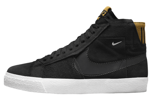 Nike SB Blazer Mid Black Desert Ochre