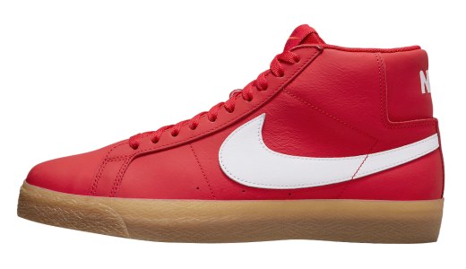 Nike SB Blazer Mid Orange Label Red Gum