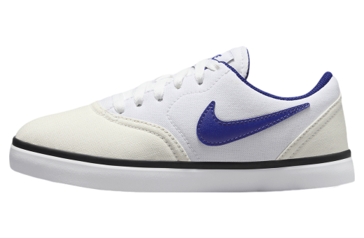 Nike SB Check Canvas GS White / Deep Royal Blue