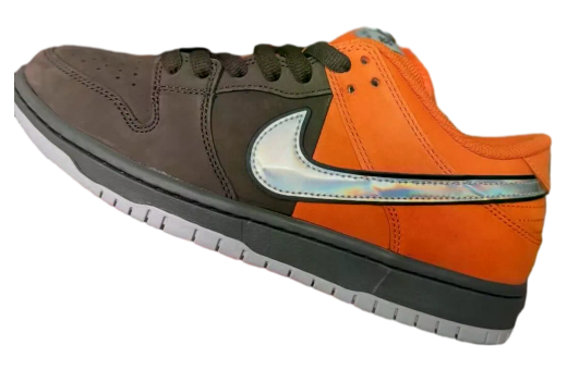 Nike SB Dunk Low Muni Fast Pass Safety Orange / Wolf Grey