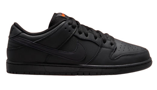 Nike SB Dunk Low Pro ISO Triple Black