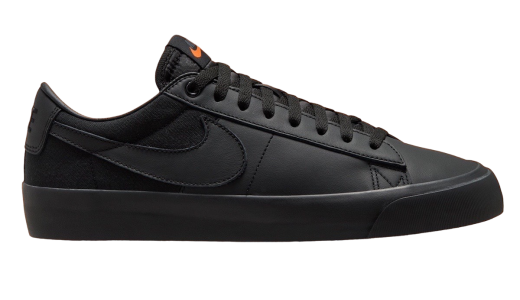 Nike SB Zoom Blazer Low Pro GT ISO Triple Black Oct 2024 DR9099 001 KicksOnFire