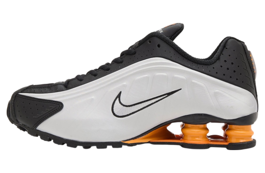 Nike Shox R4 Black / Bright Mandarin