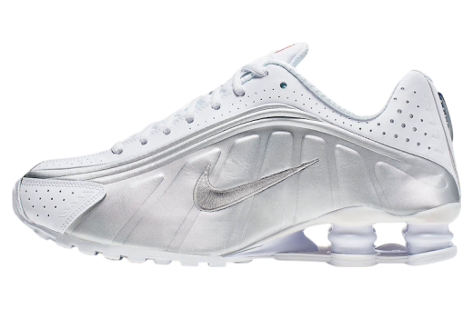 Nike Shox R4 White Metallic