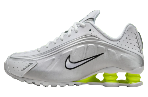 Nike Shox R4 White / Volt