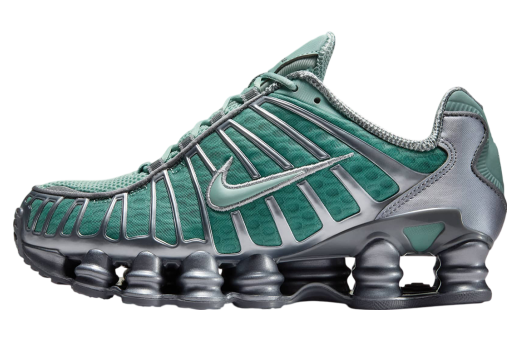 【NIKE】SHOX TL NAVY SILVER【2025新作・韓国人気・関税込】 NIKE SHOX TL PRINT METALLIC SILVER/SUMMIT WHITE-WOLF GREY