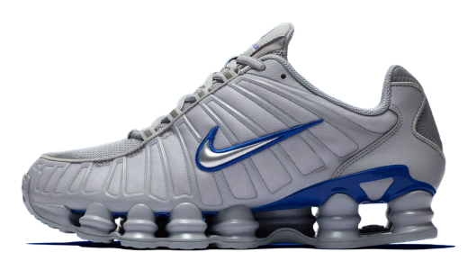 Nike Shox TL Wolf Grey Metallic Silver Blue