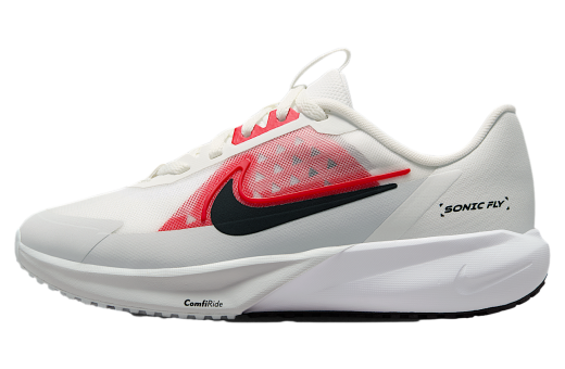 Nike Sonic Fly GS Summit White / University Red