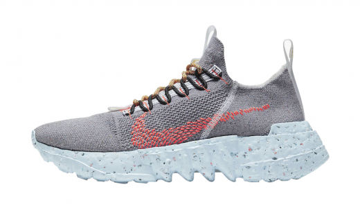 Nike Space Hippie 01 Vast Grey Hyper Crimson