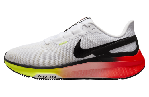 Nike Structure 25 White / Bright Crimson