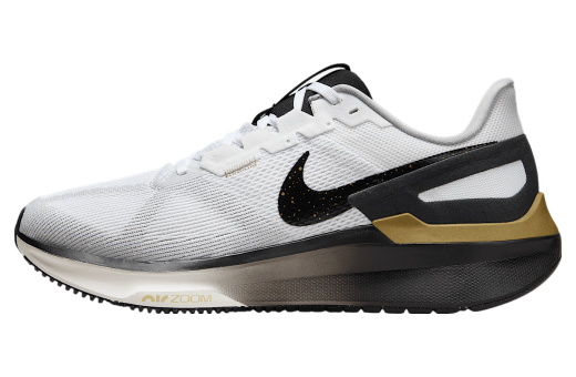 Nike Structure 25 White / Metallic Gold