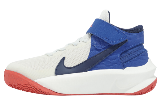 Nike Team Hustle D 10 FlyEase GS Summit White / Midnight Navy