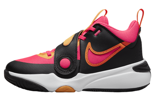 Nike Team Hustle D 11 GS Black / Vivid Orange