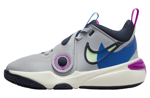 Nike Team Hustle D 11 SE GS Wolf Grey / Obsidian