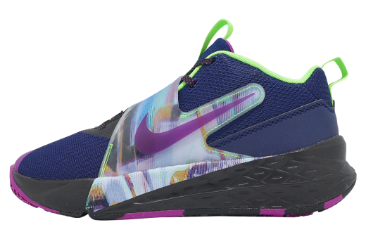 Nike Team Hustle D 12 GS Blue Void / Vivid Purple