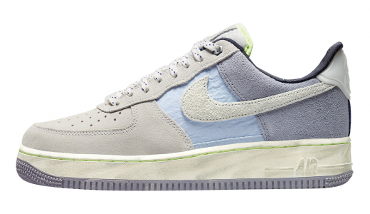 Nike Air Force 1 Low 07 LV8 EMB Thunder Blue Washed Teal