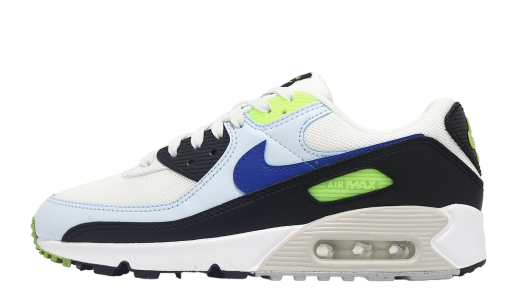 nike force Wmns Air Max 90 Summit White / Racer Blue