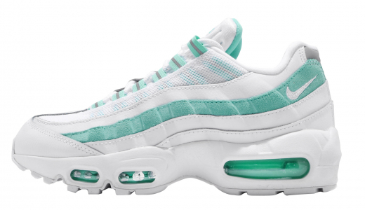 Air max 95 on sale aqua on feet