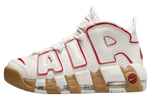 Nike Wmns Air More Uptempo Phantom / Gym Red