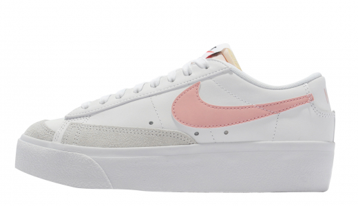 Nike WMNS Blazer Low Platform White Pink Glaze