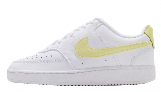 Nike WMNS Court Vision Low White Light Zitron Bright Mango