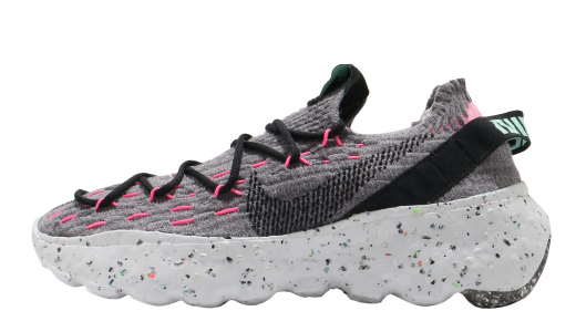 Nike WMNS Space Hippie 04 Smoke Grey Black Pink Blast