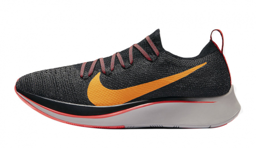 Nike Zoom Fly Flyknit Black Flash Crimson