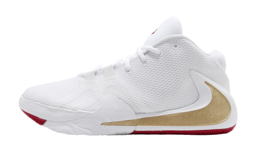 Nike Zoom Freak 1 EP White / Metallic Gold