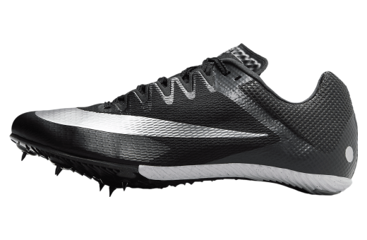 Nike Zoom Rival Black / Metallic Silver (Sprinting)