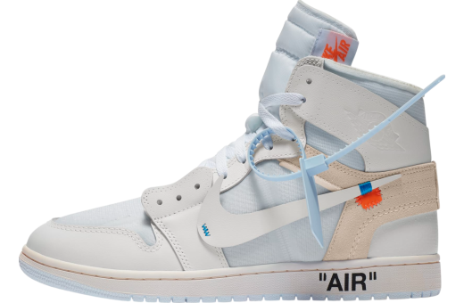 Off White x Air Jordan 1 High OG Alaska