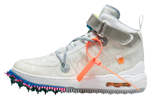 Off-White x Nike Air Force 1 Mid White - Jun 2022 - DO6290-100