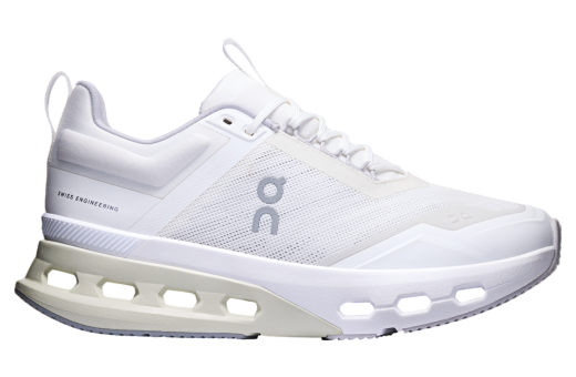 On Cloudnova X WMNS White / Glacier