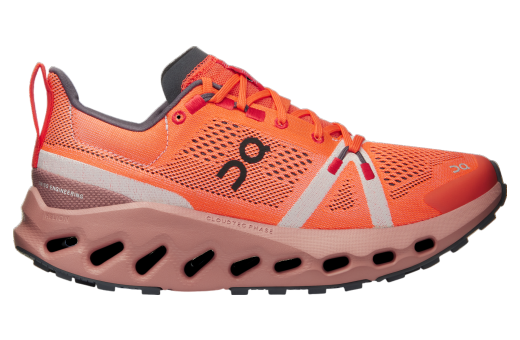 On Cloudsurfer Trail WMNS Flame / Dustrose