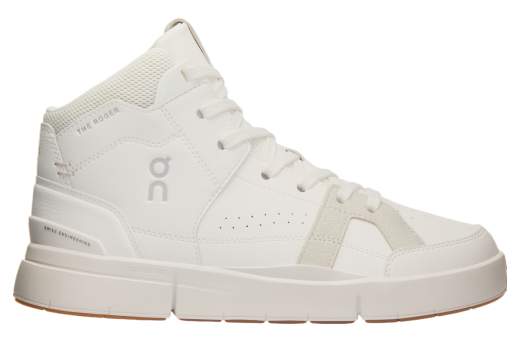 On The Roger Clubhouse Mid WMNS White / Sand