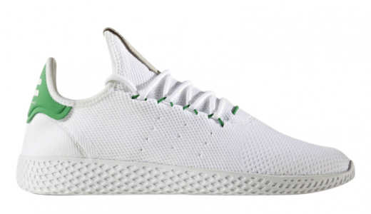 Pharrell x adidas Tennis Hu White Green