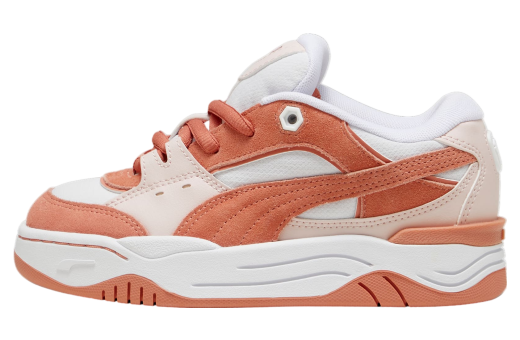 Puma-180 GS White / Deeva Peach