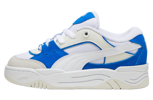 Puma-180 GS White / Hyperlink Blue