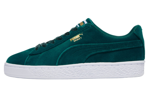 Puma Basket Classic Velvet WMNS Malachite / Team Gold