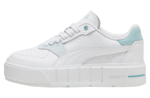 Puma Cali Court Match GS White / Turquoise Surf