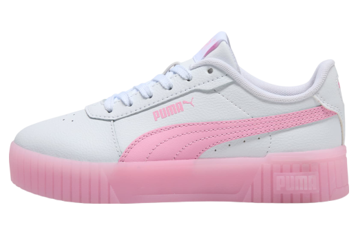 Puma Carina 2.0 Jelly Bean Big Kids White / Pink Lilac