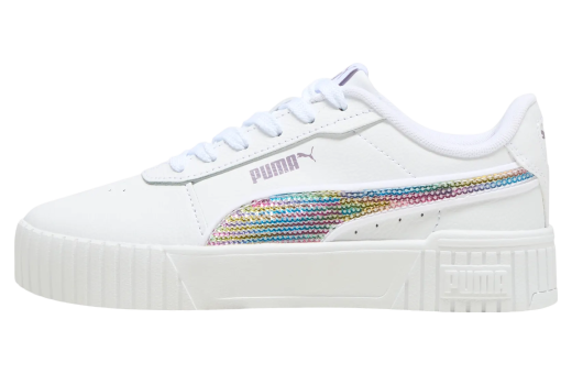 Puma Carina 2.0 Sequins GS White / Pale Plum