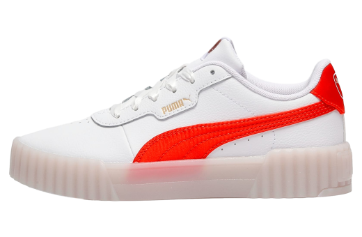 Puma Carina 3.0 Satin WMNS White / Fierce Red
