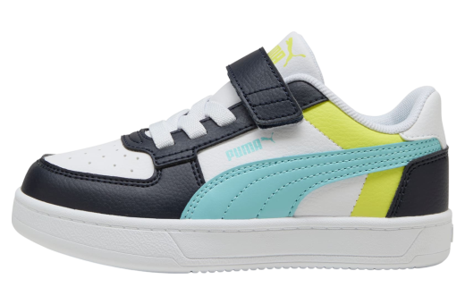 Puma Caven 2.0 Block Little Kids White / Safe Lake