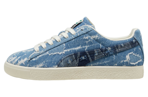 Puma Clyde Denim Frosted Ivory / Faded Denim