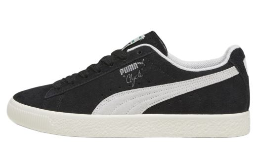 Puma Clyde Hairy Suede Black / Frosted Ivory