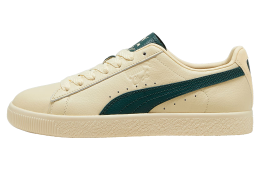 Puma Clyde Players Lane Creamy Vanilla / Dark Myrtle